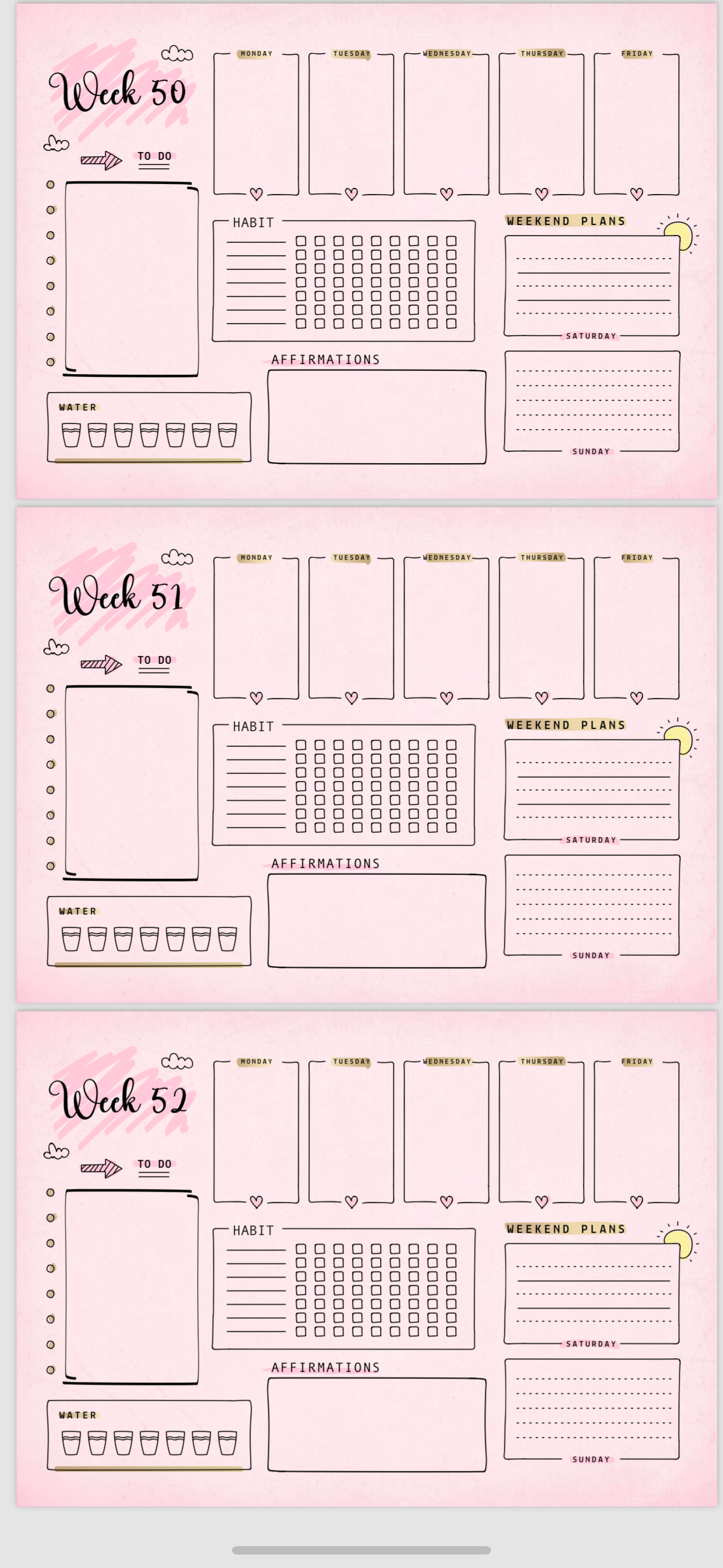 “SHE MEANS BUSINESS” digital planner